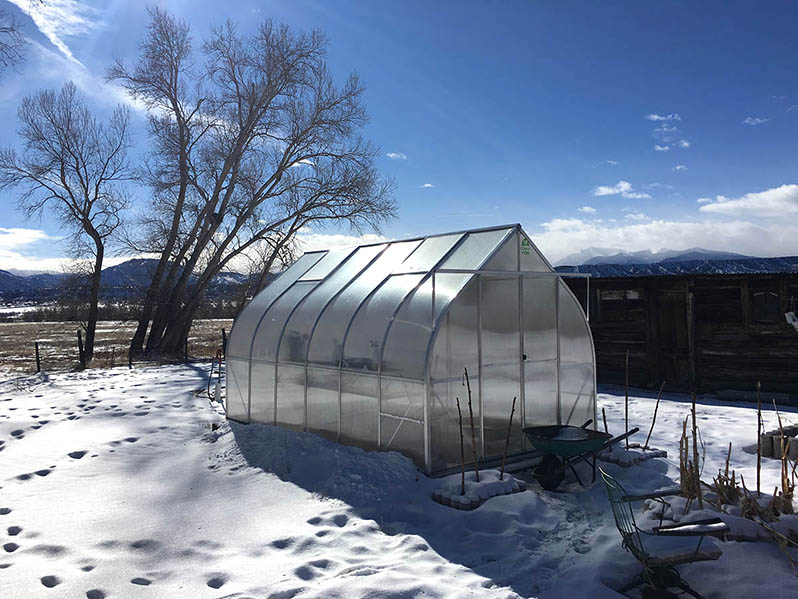 Backyard Greenhouse Climapod Winter Greenhouse 2019