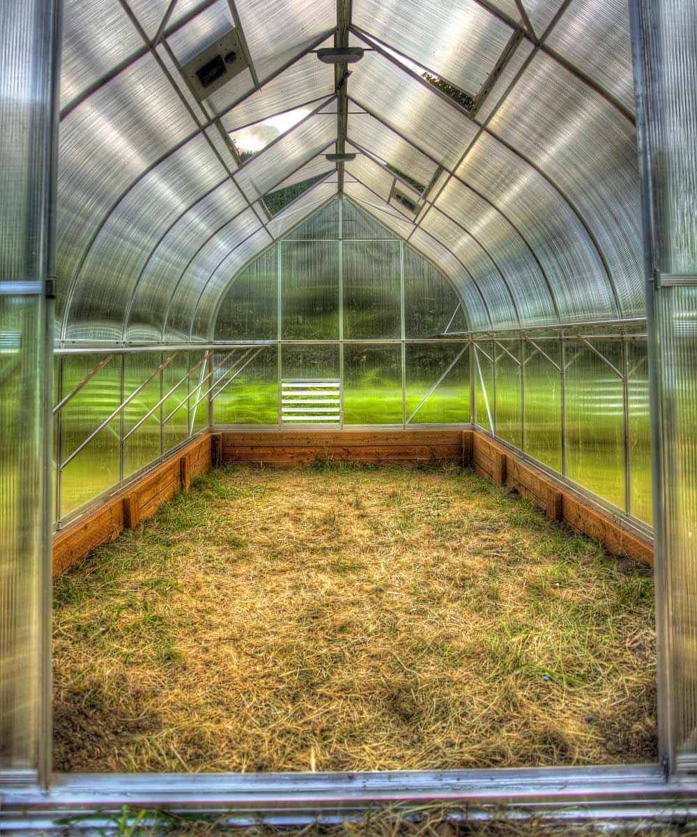 ClimaPod greenhouse for organic growing