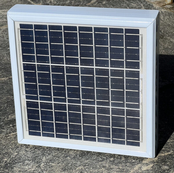 Solar Powered Thermostatic Fan front
