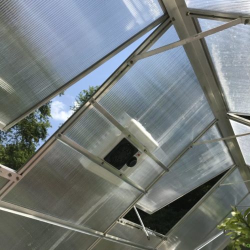 R Climapod customer Virtue 9x14 greenhouse kit review 12