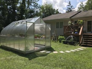 R Climapod customer Virtue 9x14 greenhouse kit review 01