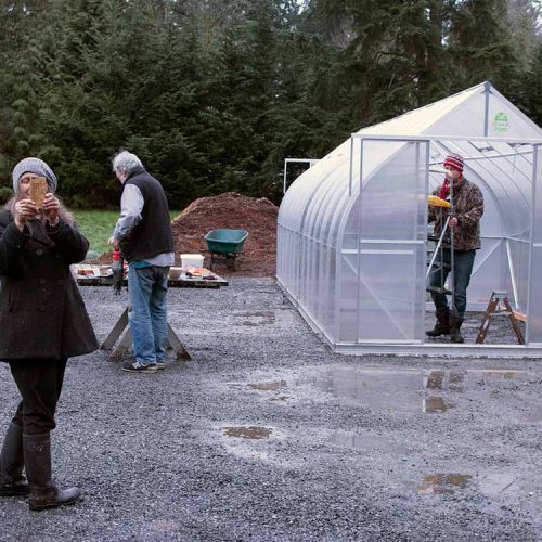 A Big Weekend 2018 Climapod 9x28 greenhouse kit review 02