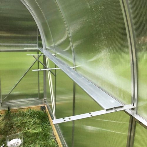 R Climapod customer Virtue 9x14 greenhouse kit review 05