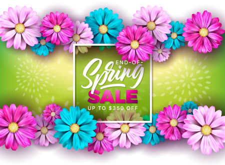 end-of-spring sale