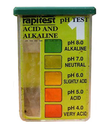 It is better to measure the acidity level at least once a season