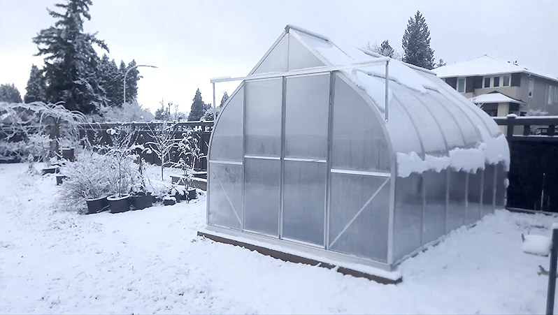 Winter Greenhouse Care - ClimaPod Greenhouse Kit