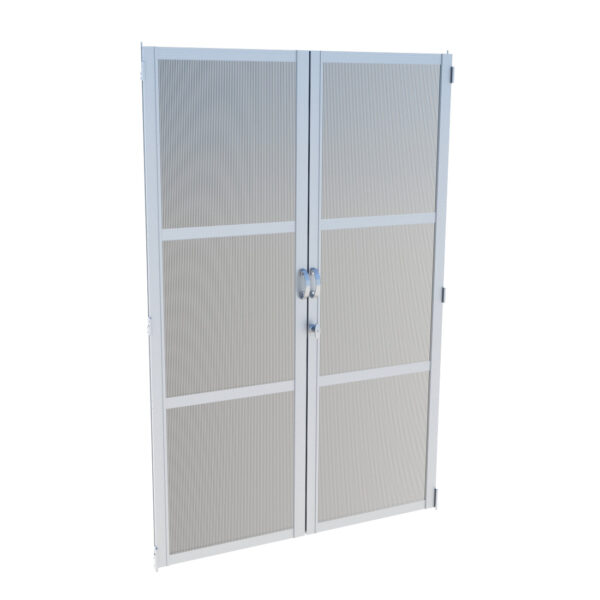 hinged doors with key locker for climaorb greenhouse kit product main image