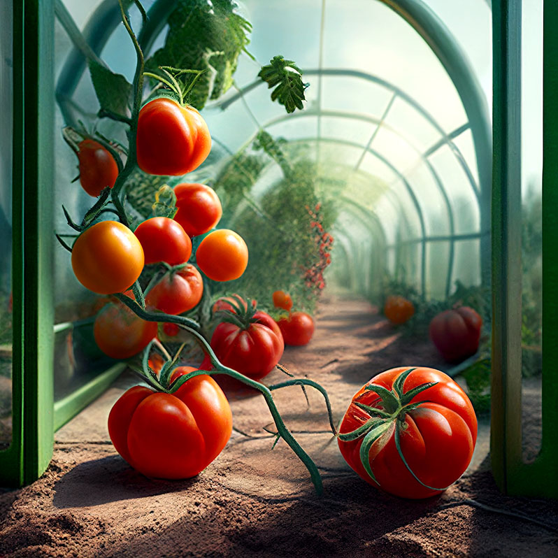 Planting a tomato: February as the best period