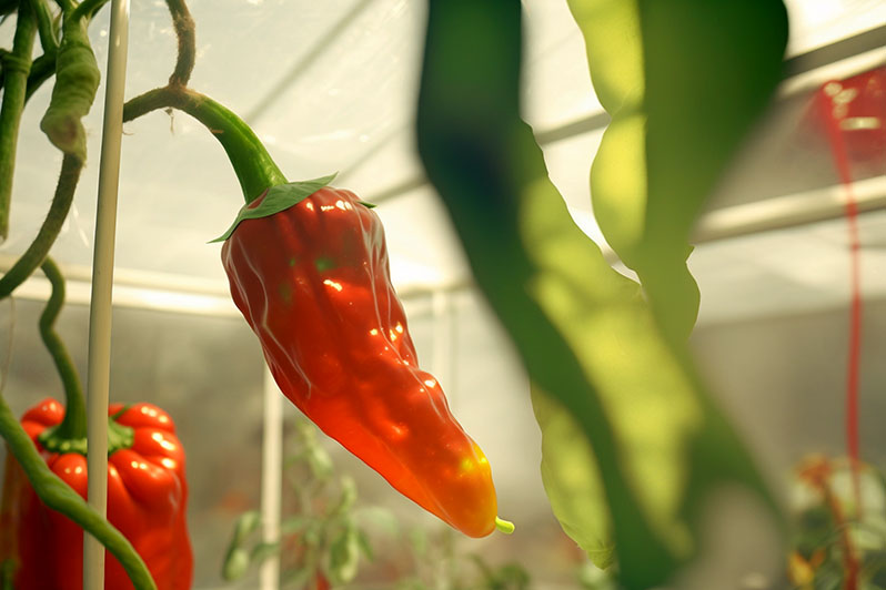 Tips for growing peppers in a polycarbonate greenhouse