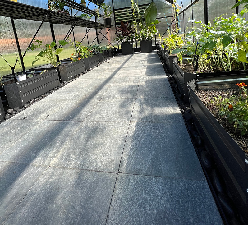 Materials for greenhouse paths: an overview of options - ClimaPod