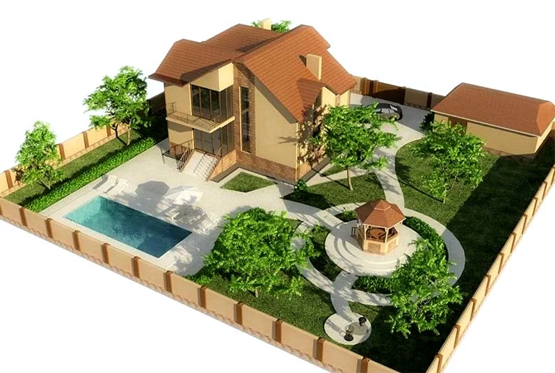 designing country plot plan